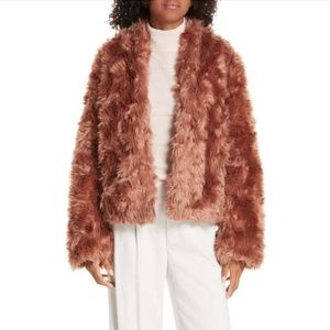 Vince Plush Faux Fur Jacket (never worn!)